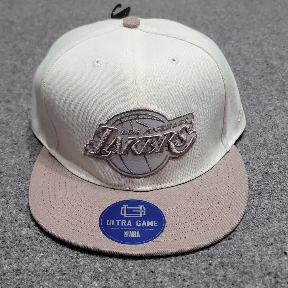 Los Angeles Lakers Hat Baseball Cap Mens UG Ice Cream Flat Bill Snapback NBA LA